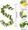 4Pcs Total 22 Ft Artificial Lemon Garland Spring Summer Faux Fruit Vine